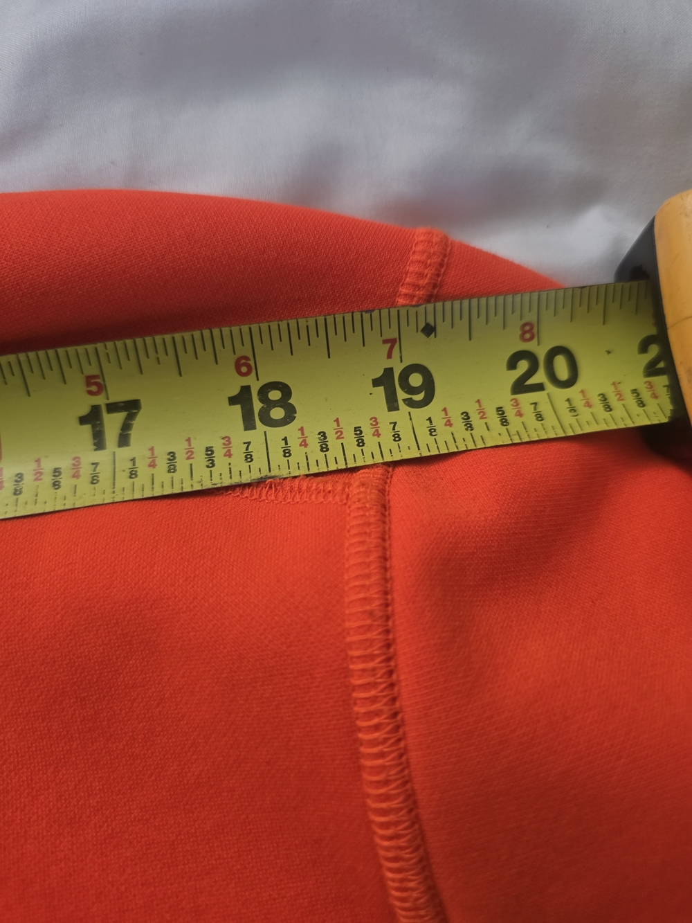 ​Carhartt Force 1/4 Zip Hunting Pullover - Blaze Orange - Picture 10 of 12